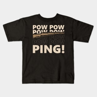 World War 2 Weapon M1 Garand Funny Ping Kids T-Shirt